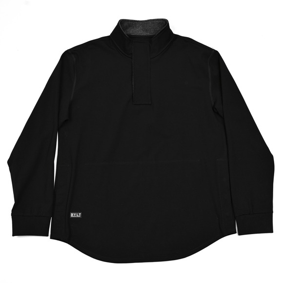 BYLT Elite Fairway Pullover Jacket Stretch Performance XL Mens Black Golf - Picture 2 of 10
